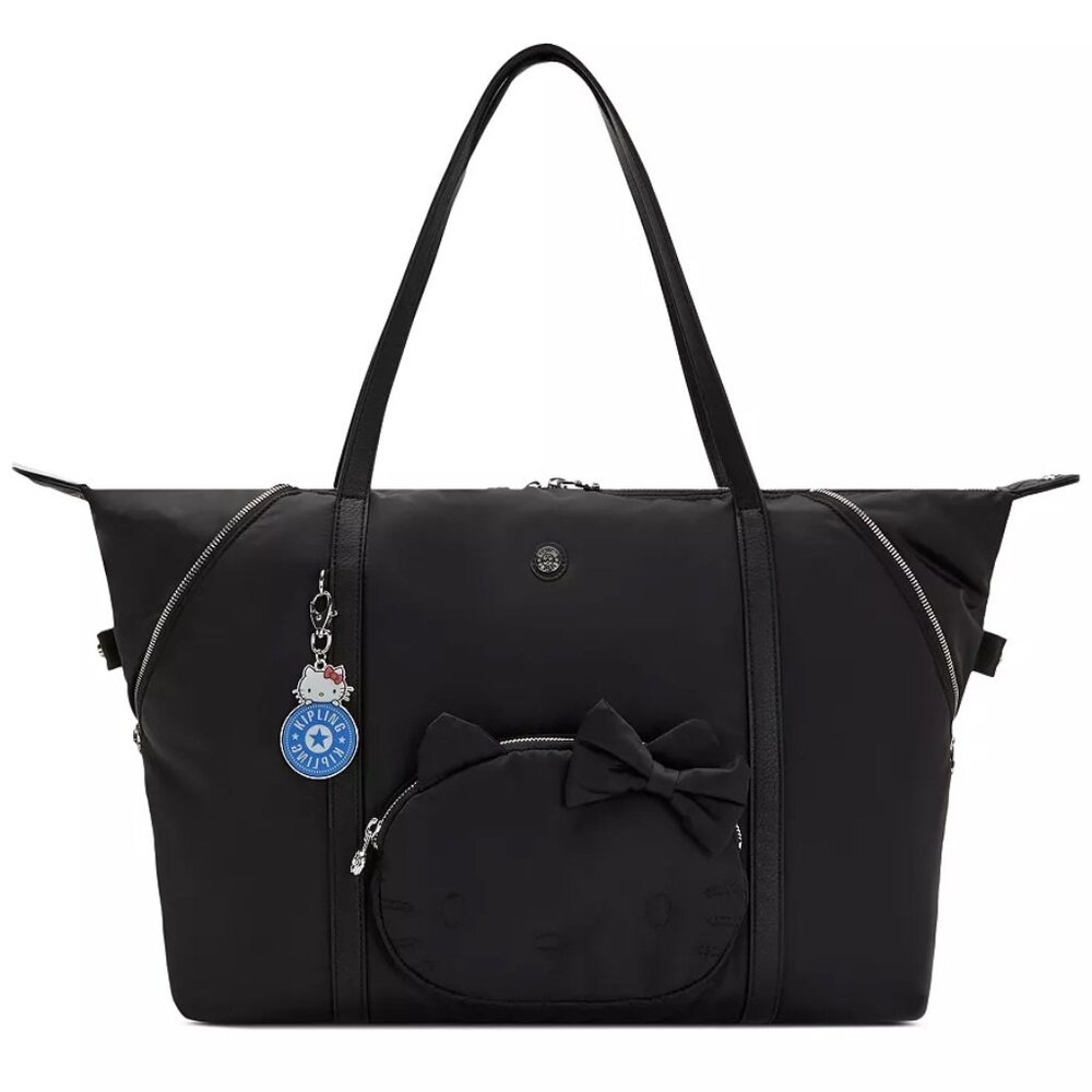 Hello Kitty X Kipling Black Oversized Tote Bag Limited Edition